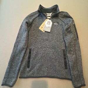 Boys Quarter-Zip Pullover Fleece by Avalanche Dark Gray Size 14/16 NWT​